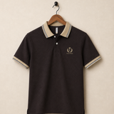 Polo Neck Coffee || Premium  Contrast Collar Polo T-Shirt