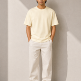 Plain Butter Premium Oversized Drop Shoulder T-Shirt for Men