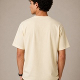Different – Cream Beige Tee Premium Oversized Graphic Printed T-Shirt for Men