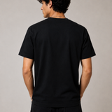 Aeroplane – Midnight Black Tee Premium Oversized Graphic Printed T-Shirt for Men