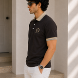 Polo Neck Coffee || Premium  Contrast Collar Polo T-Shirt