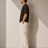 Plain D-Coffee Premium Oversized Drop Shoulder T-Shirt for Men