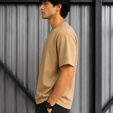 Plain D-Fawn Premium Oversized Drop Shoulder T-Shirt for Men