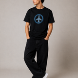 Aeroplane – Midnight Black Tee Premium Oversized Graphic Printed T-Shirt for Men