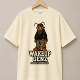 Cockroach – Cream Beige Tee Premium Oversized Graphic Printed T-Shirt for Men