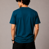 Aeroplane – Ocean blue Tee Premium Oversized Graphic Printed T-Shirt for Men